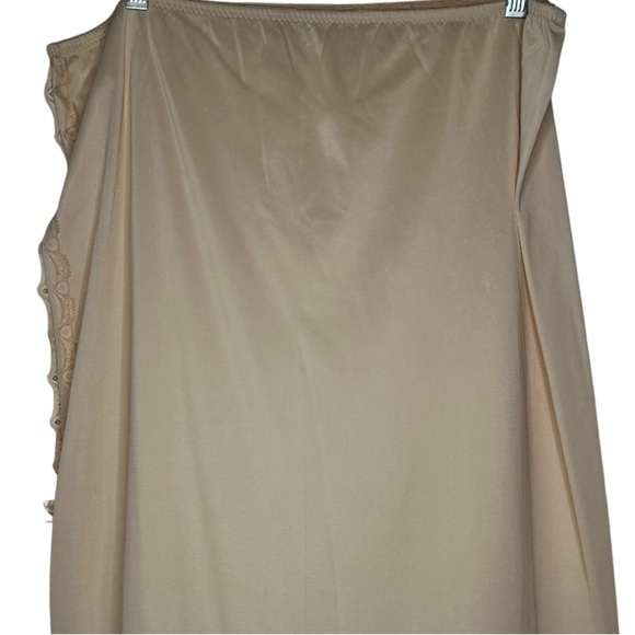 Vintage Vanity Fair Long Slip with Slit - Picture 2 of 8